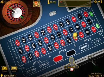 Online roulette game